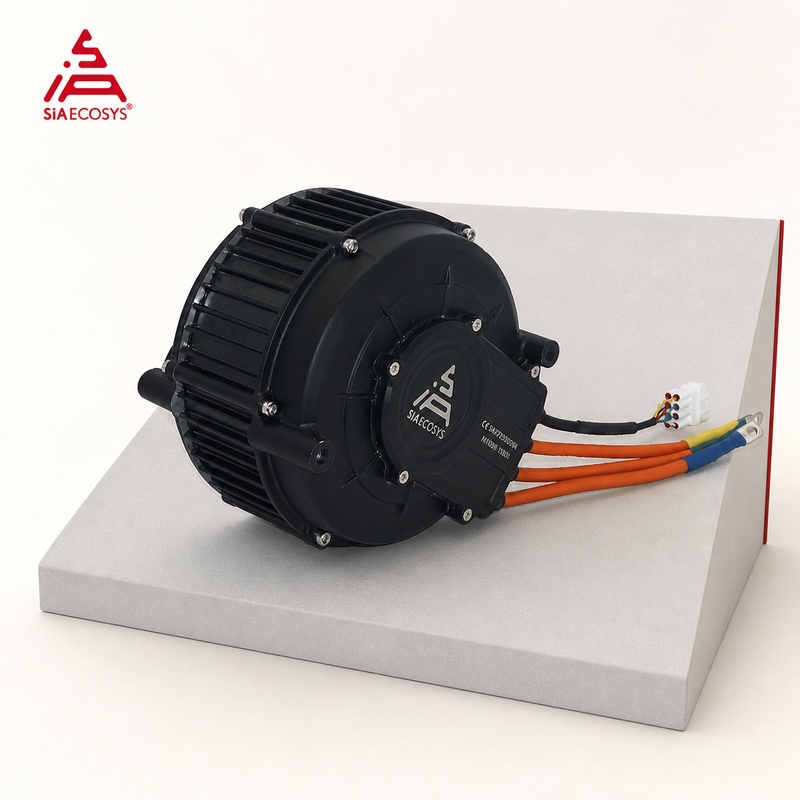 QSMOTOR QS165 V2 5000W 35H 72V - đánh giá và giá Mid Drive Motor Kit 72V 5000W