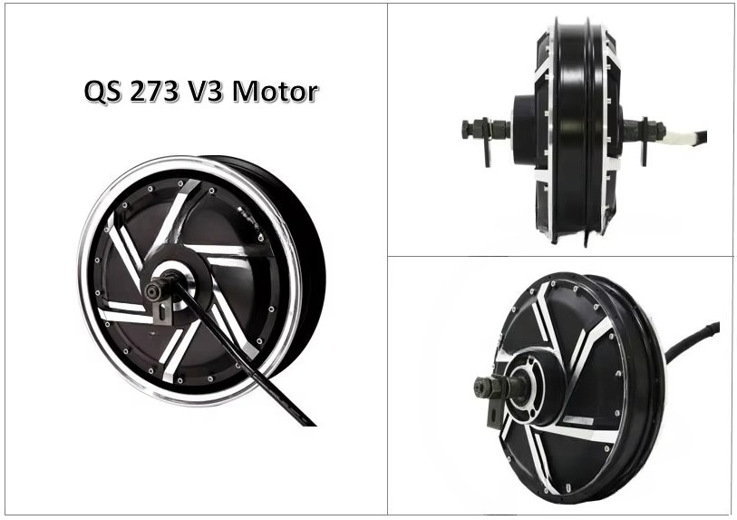 Electric Motorcycle  Motor Kit - đánh giá và giá Qs Motor 273 8000W Hub Motor